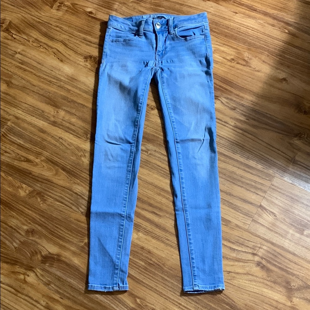 American Eagle Super Super Stretch Jeans- Sz 0 Regular